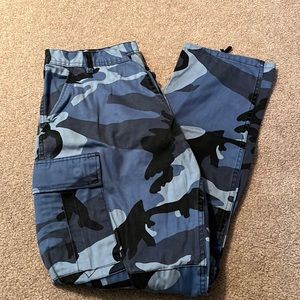 Blue camo team pants